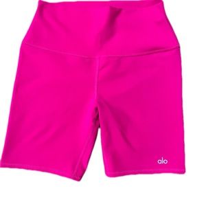 ALO Yoga High Waisted Biker Shorts - Size S